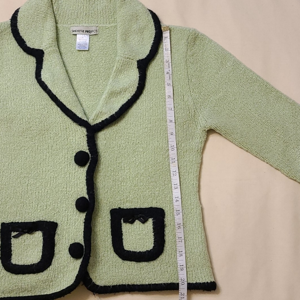 Collared Button Front Cardigan - Picture 8 of 9